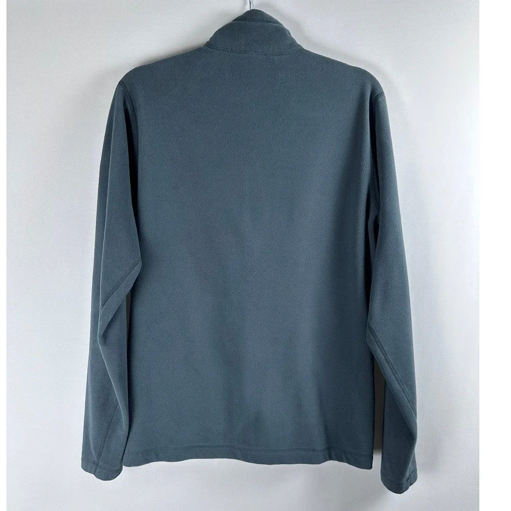 Eddie Bauer First Ascent Fleece Jacket S Gray Full Zip Gorpcore Hiking Outdoor - Picture 2 of 9